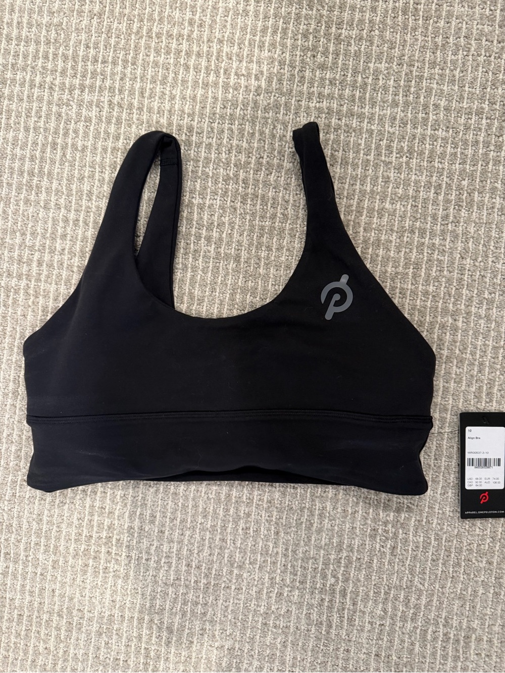 lululemon athletica x peloton align bra
